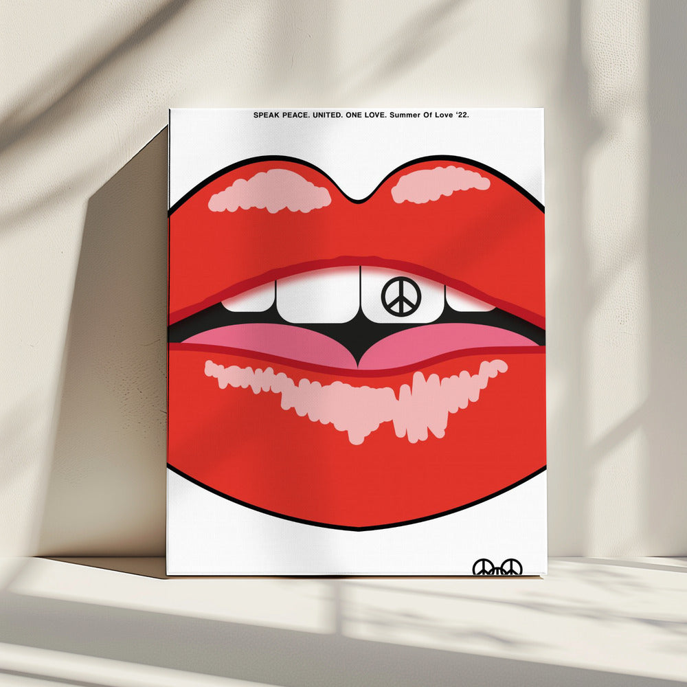 Spreek Vrede | Canvas
