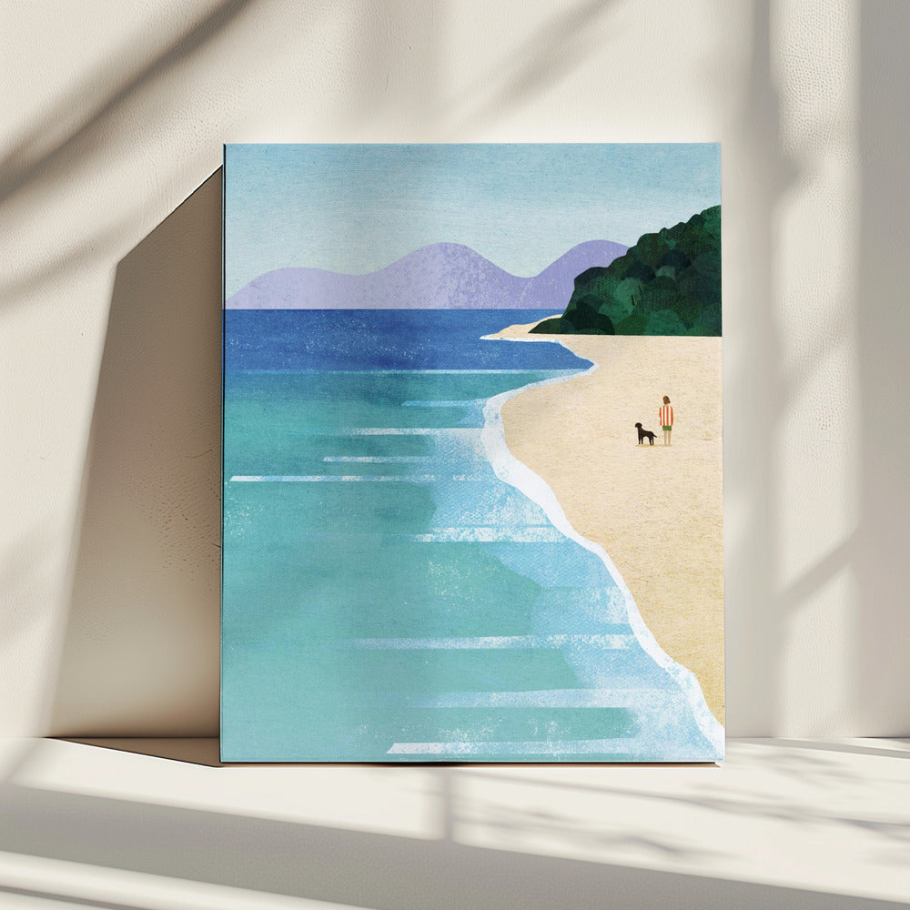 Strandmeisje iii | Canvas