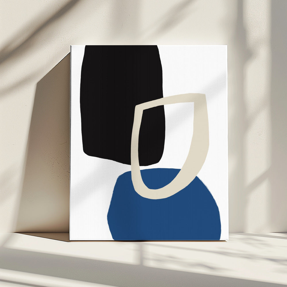Kleurrijke, gewaagde geometrische vormen | Canvas