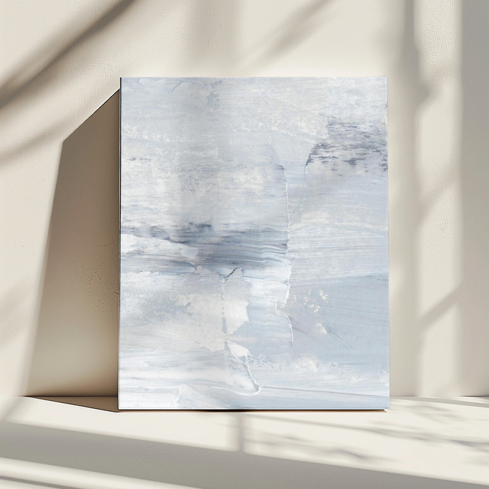 Zwart-witte penseelstreken | Canvas