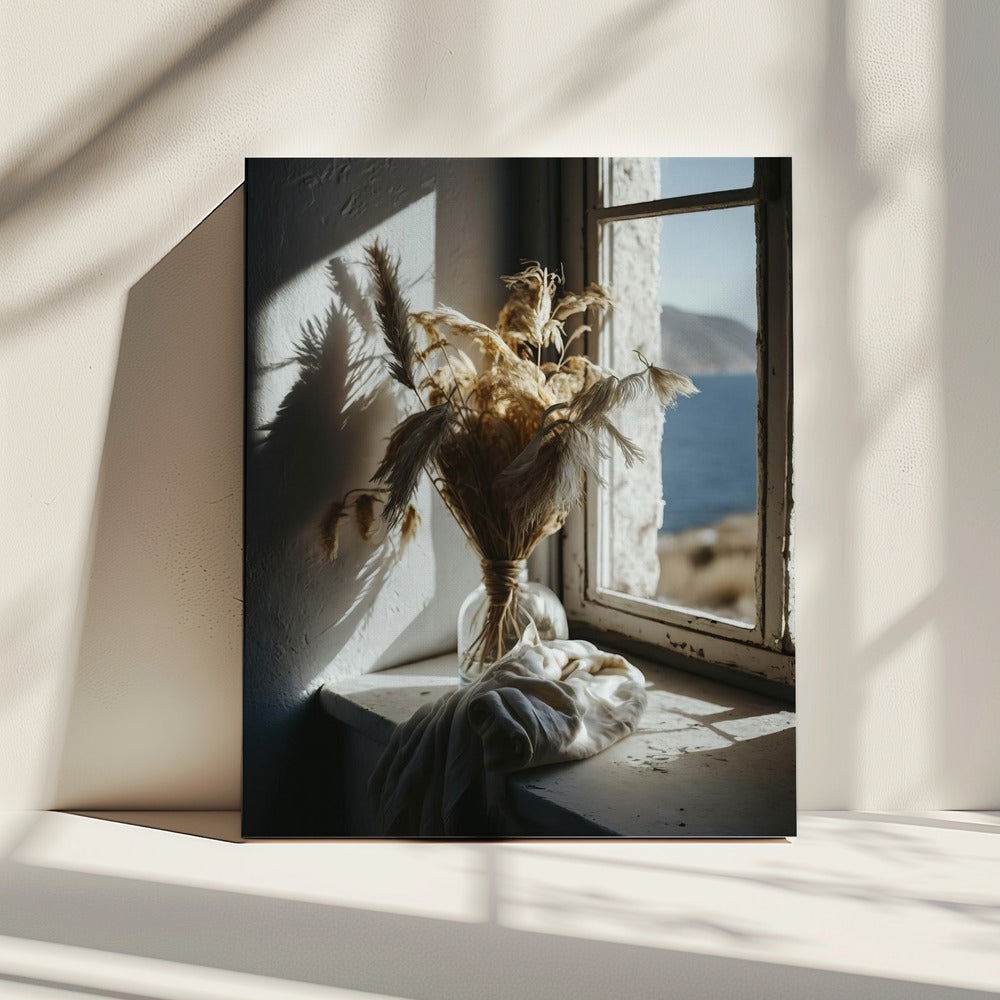 Zonovergoten sereniteit | Canvas