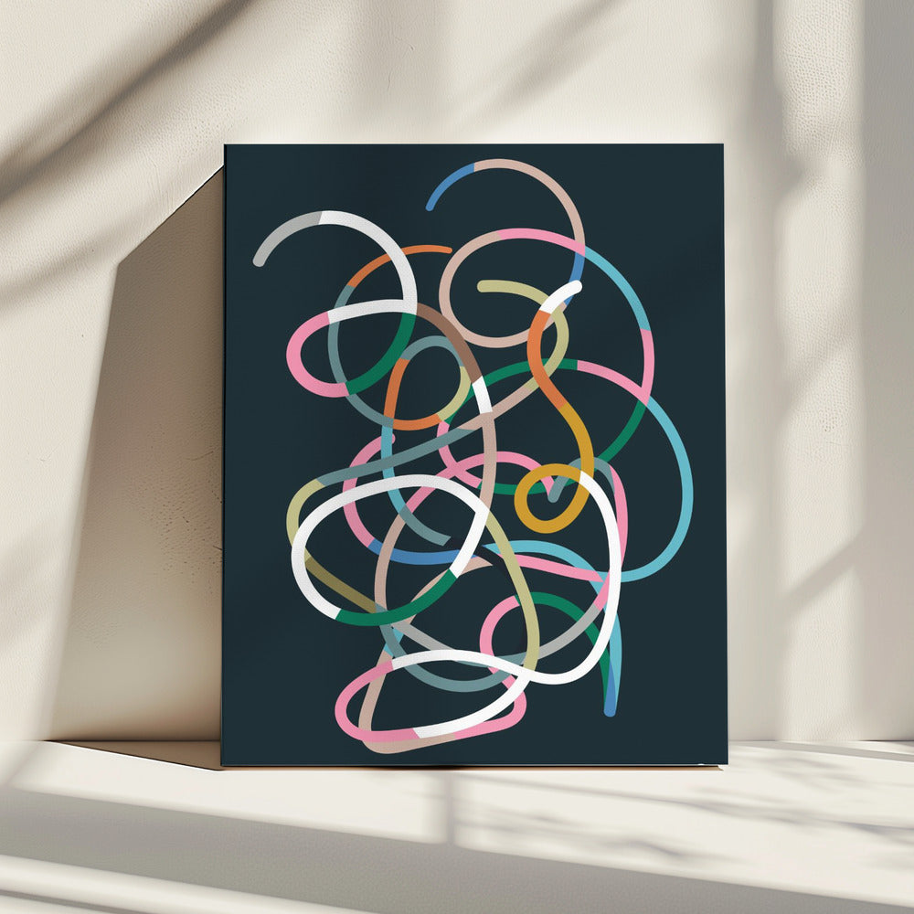 Kleurlijnen | Canvas