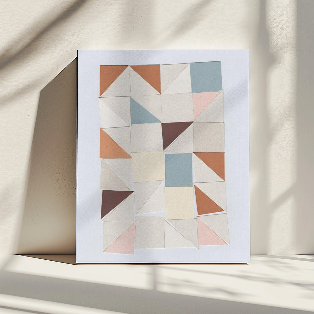 Pastel Geometrics | Canvas