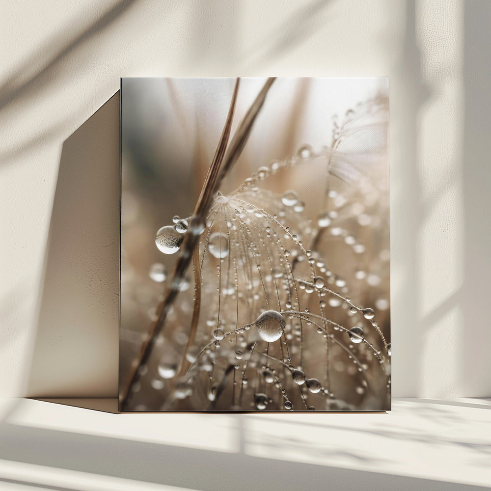 Dauwachtig filigraan | Canvas