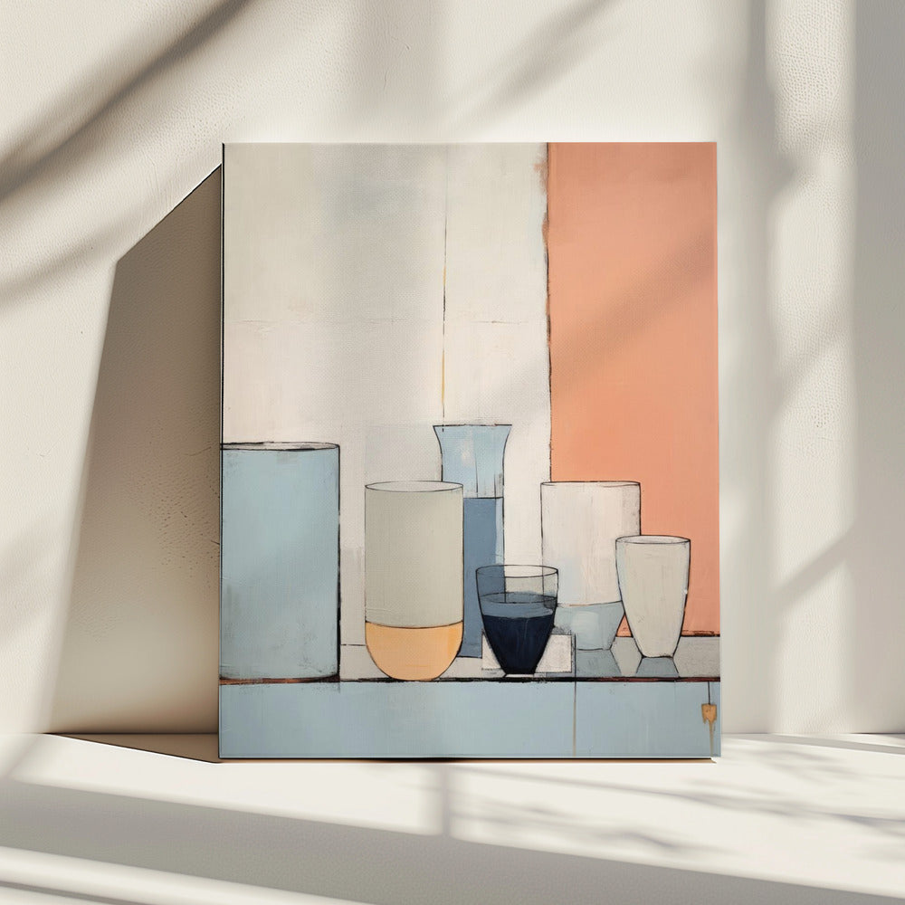 Pastel Sereniteit | Canvas