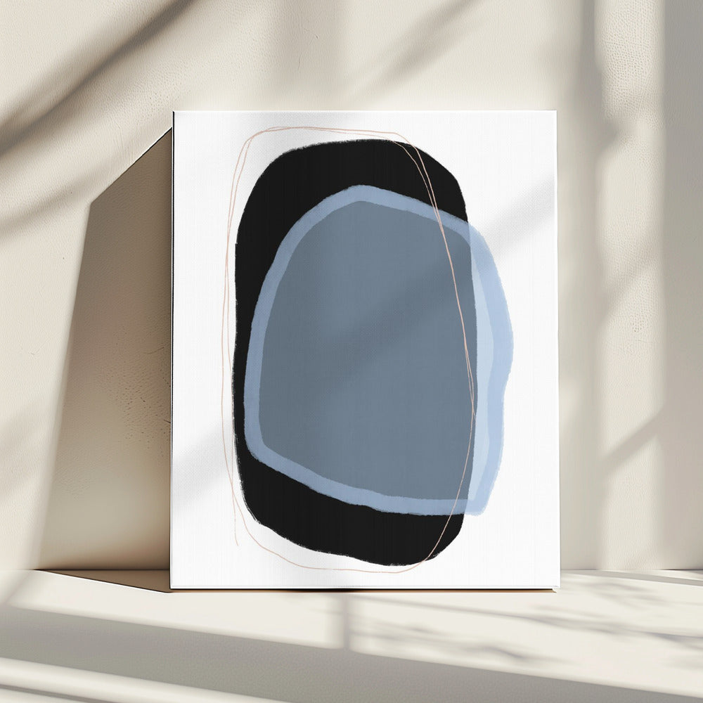 Lagen van sereniteit | Canvas