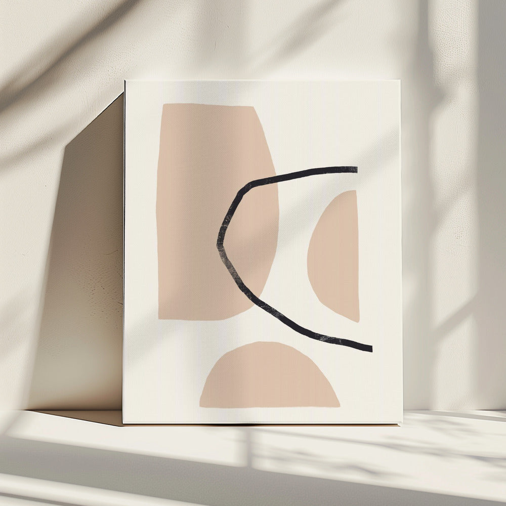 Stylish Geometric Composition | Canvas