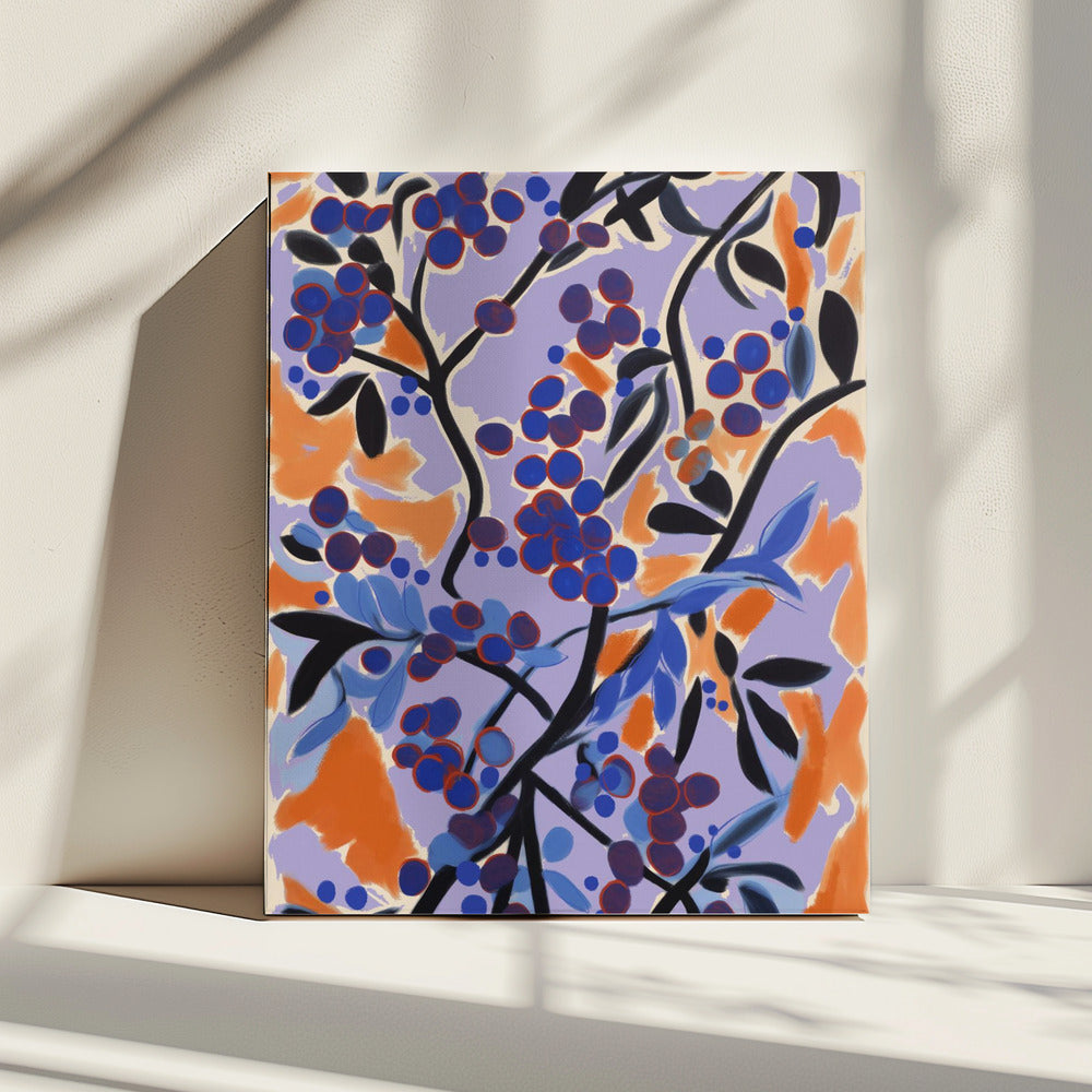 Levendige bessendans | Canvas