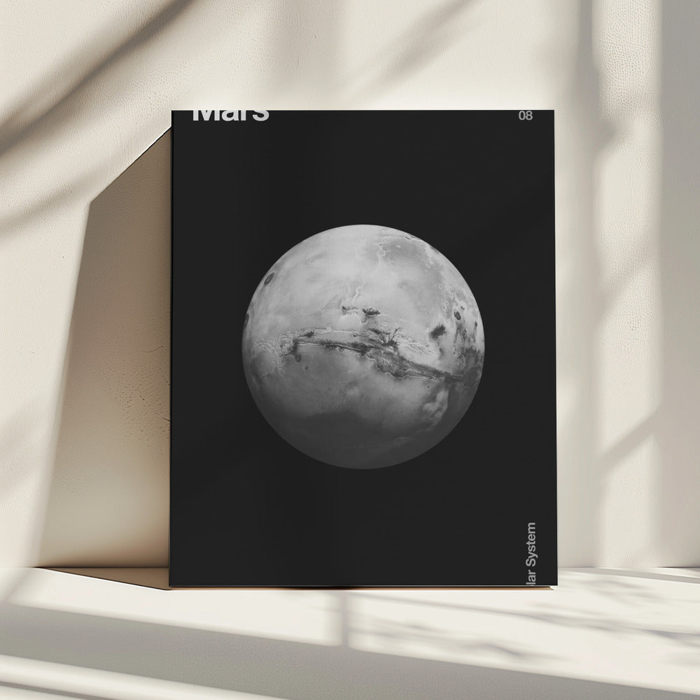 Zonnestelsel Mars | Canvas