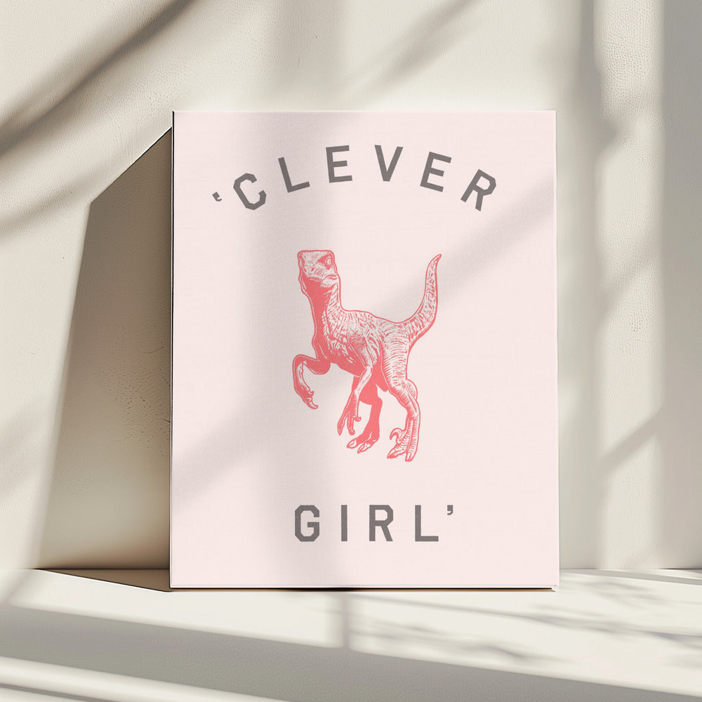 Slimme meid | Canvas