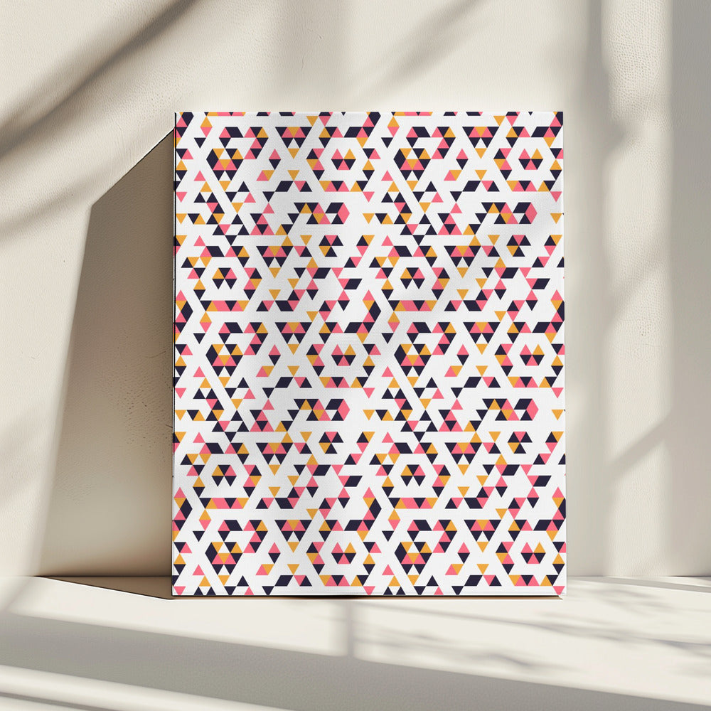Moderne bloemen | Canvas