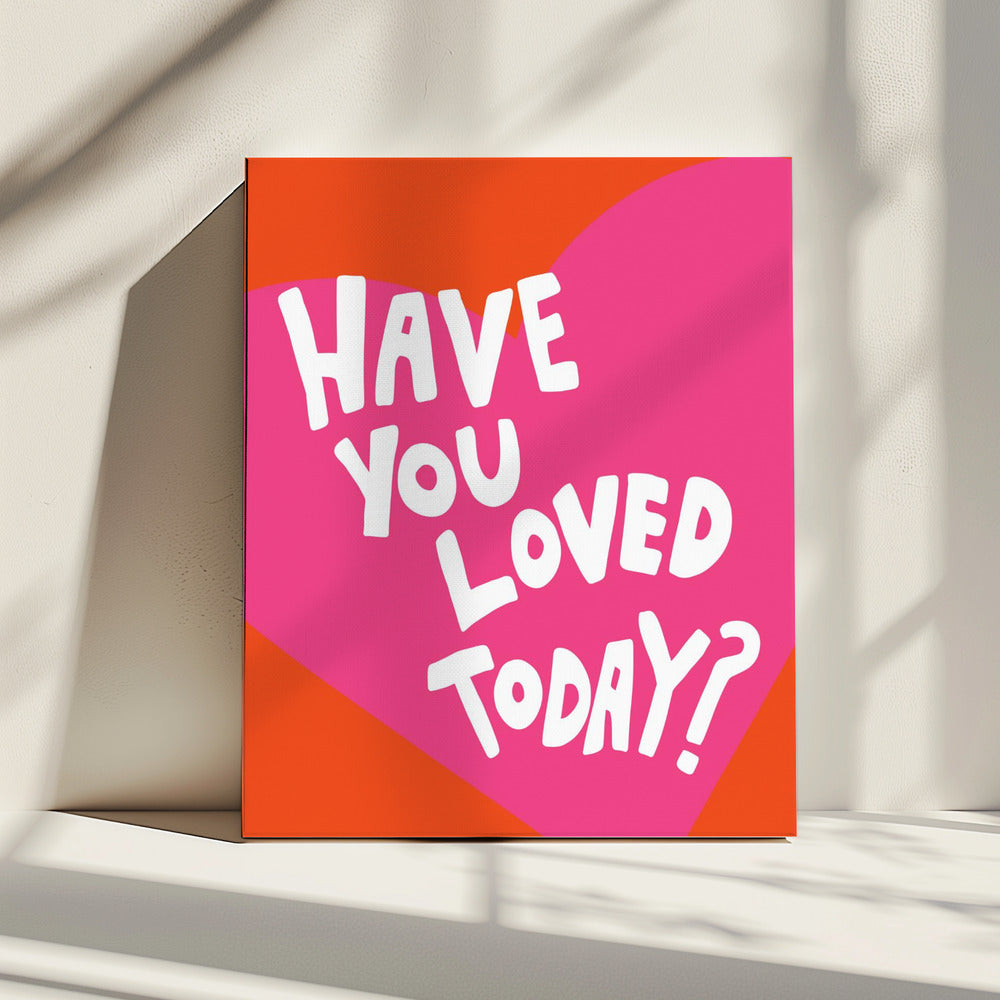 Dagelijkse liefdesherinnering | Canvas