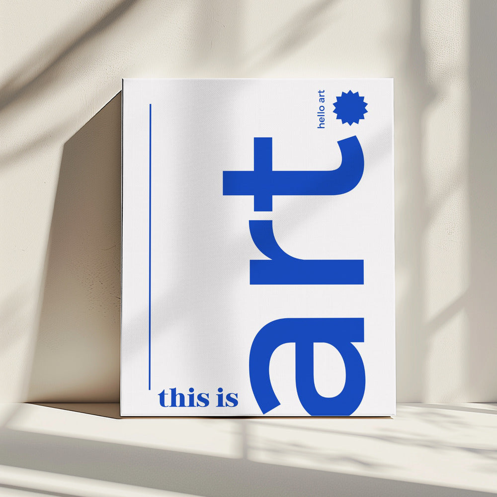 Hello Bold Typography | Canvas