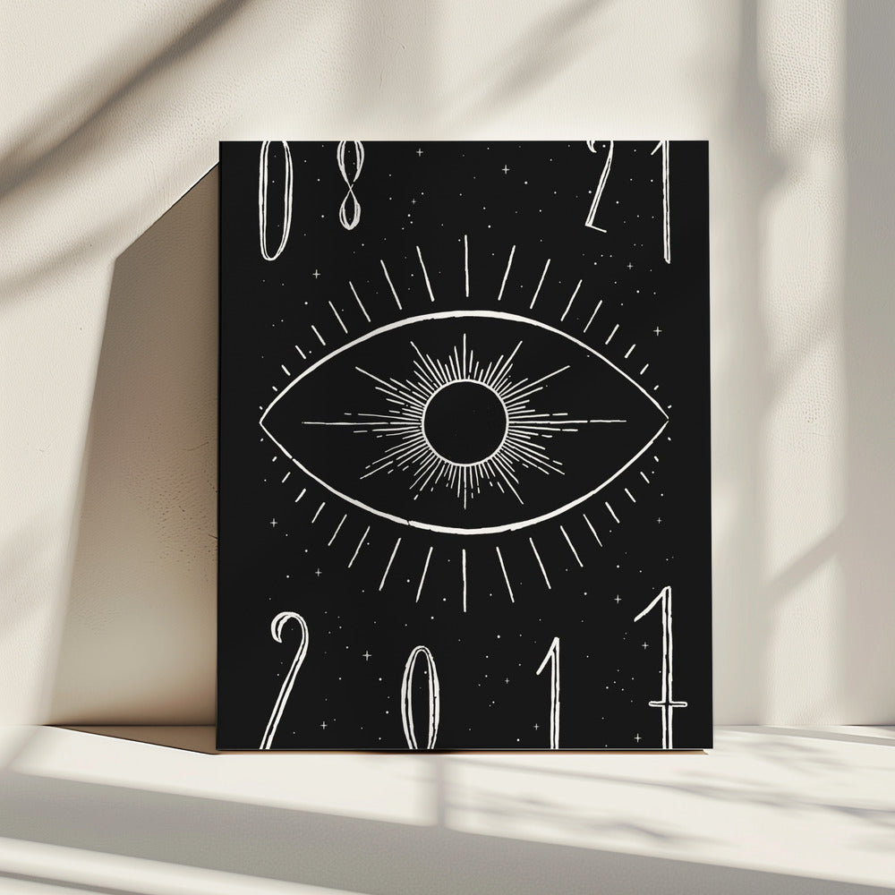 Totale zonsverduistering | Canvas