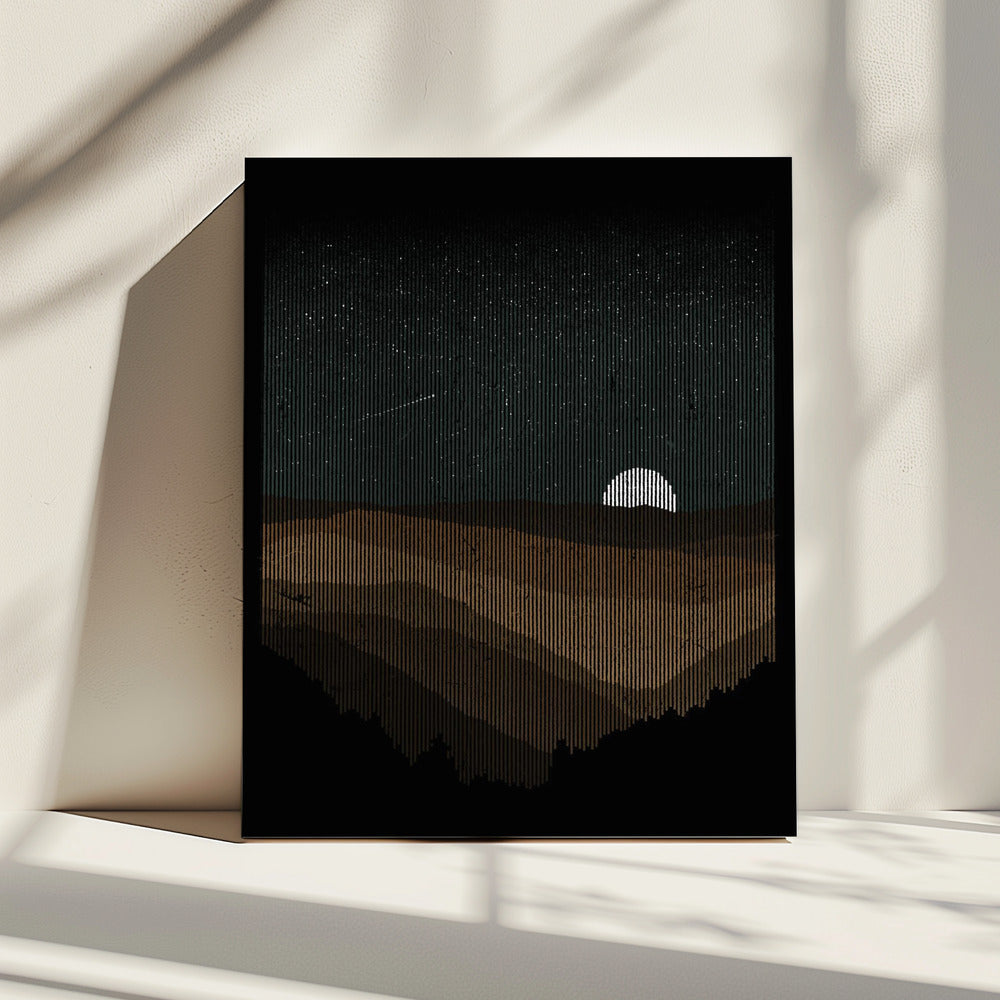 Maanopkomst | Canvas