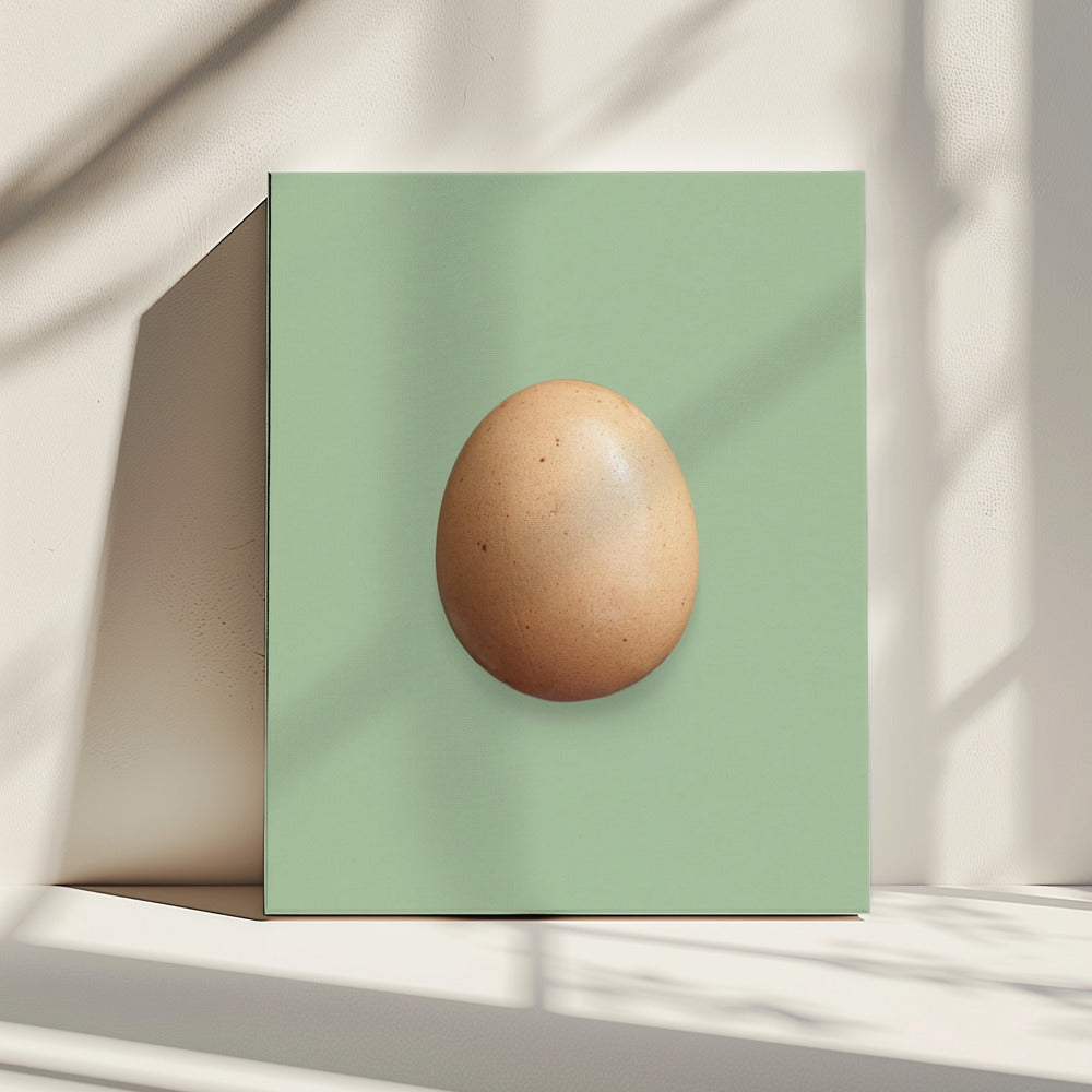 Gewoon een ei Hoofd | Canvas