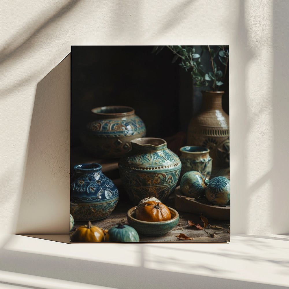 Keramiek Oogstscène | Canvas