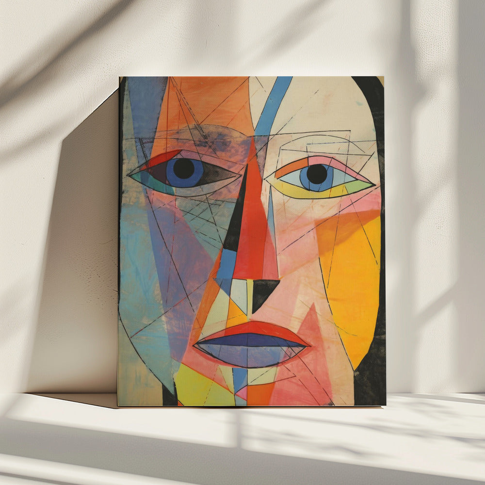 Geometrische reflectie | Canvas