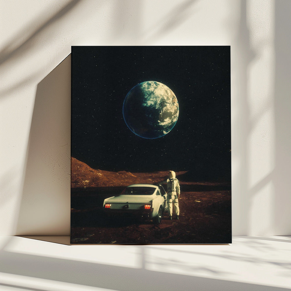 Ver van huis | Canvas