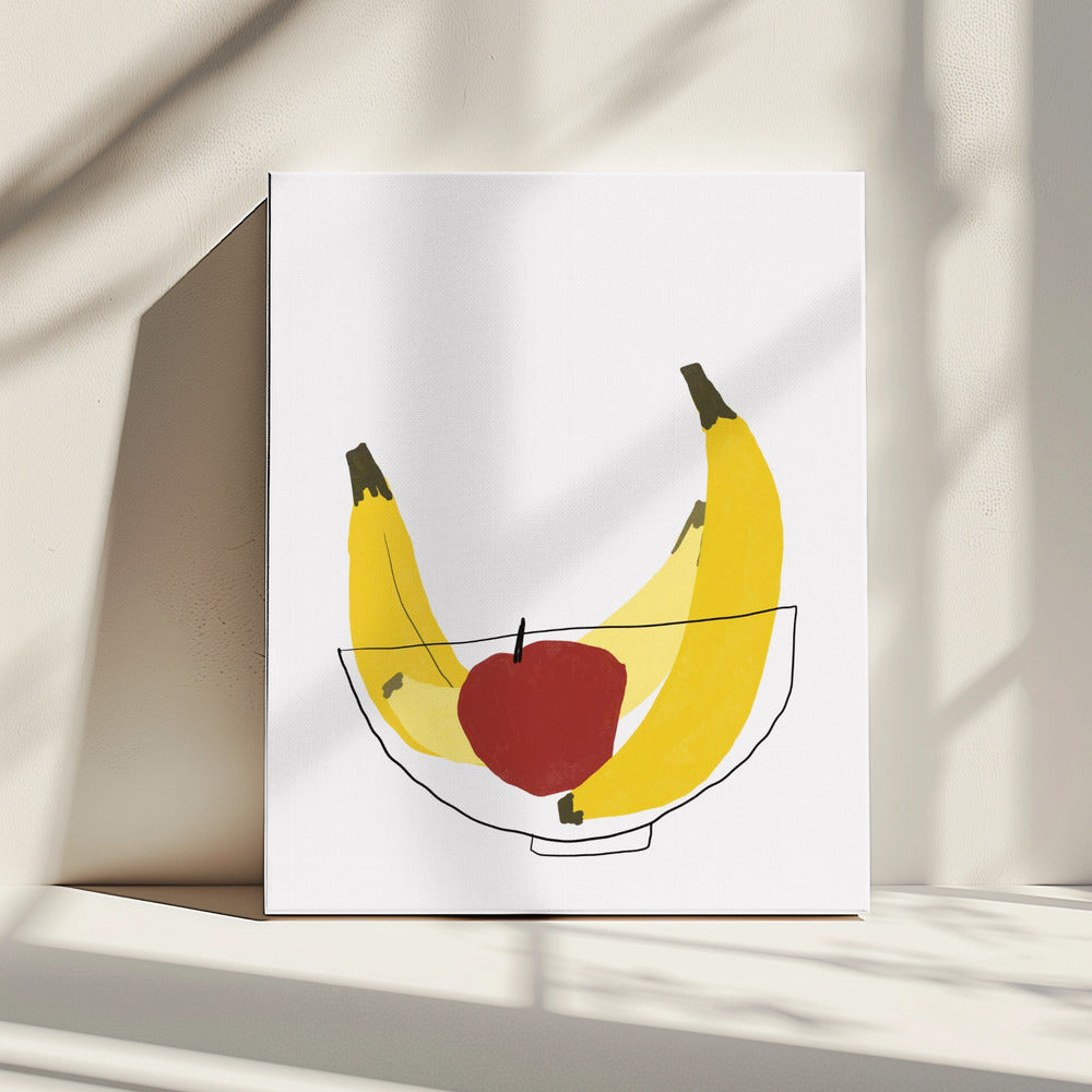 Eenvoudige fruitharmonie | Canvas