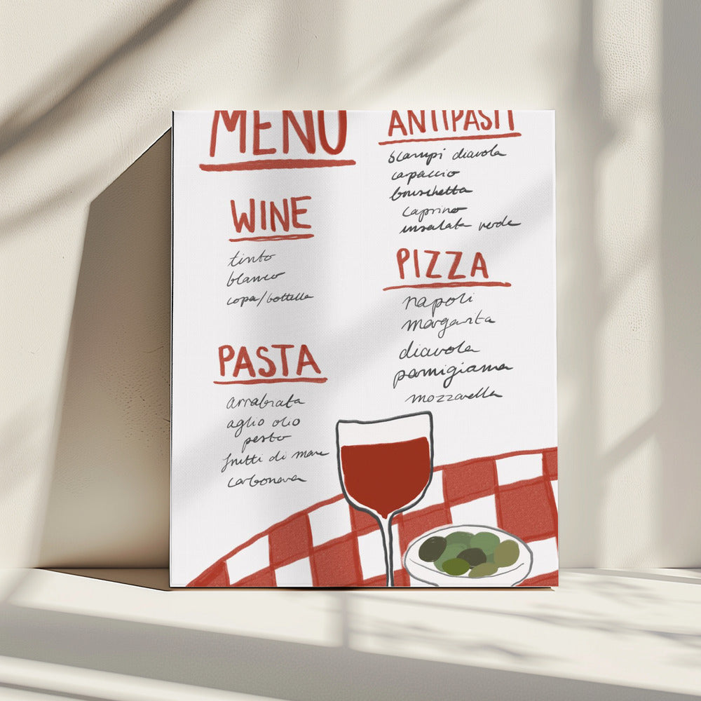 Italiaanse culinaire verwennerij | Canvas