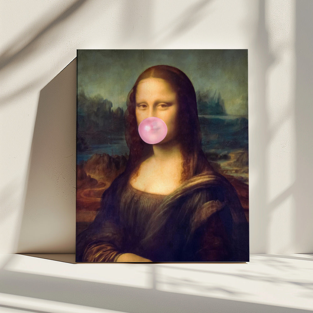 Mona Lisa Bubblegum | Canvas