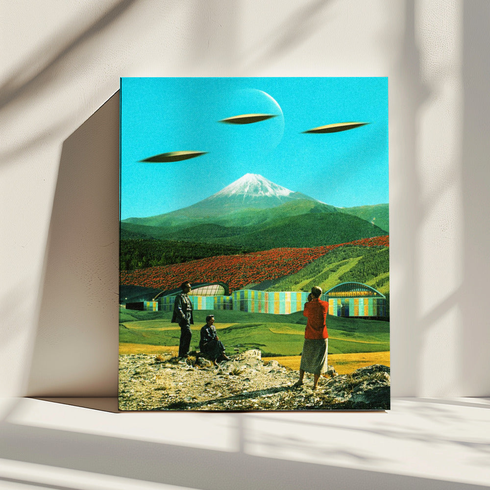 Een buitenaardse invasie | Canvas