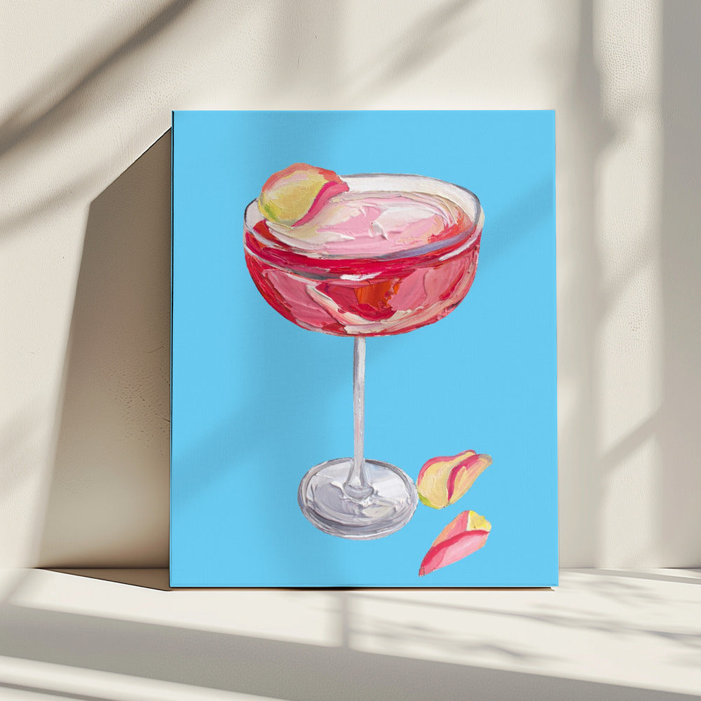 Mousserende rozen gincocktail | Canvas