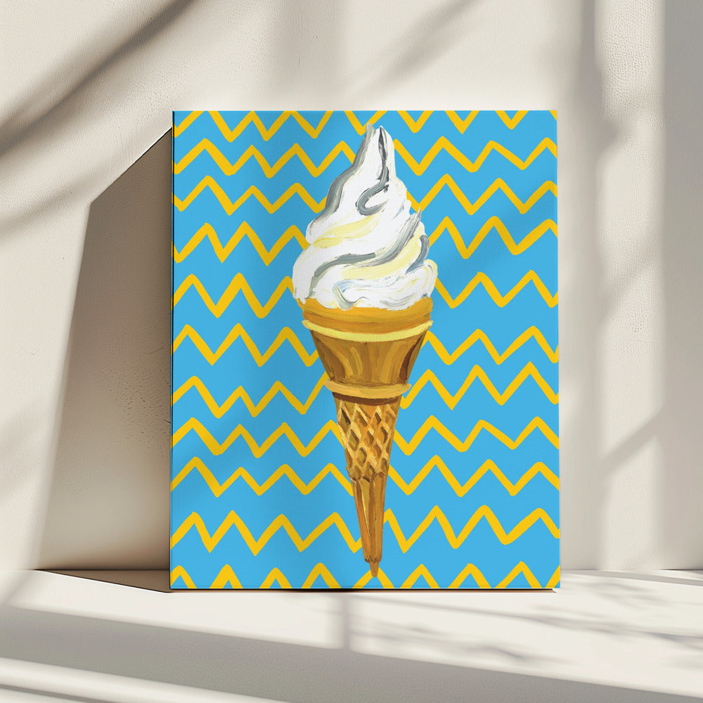 IJsblauw | Canvas