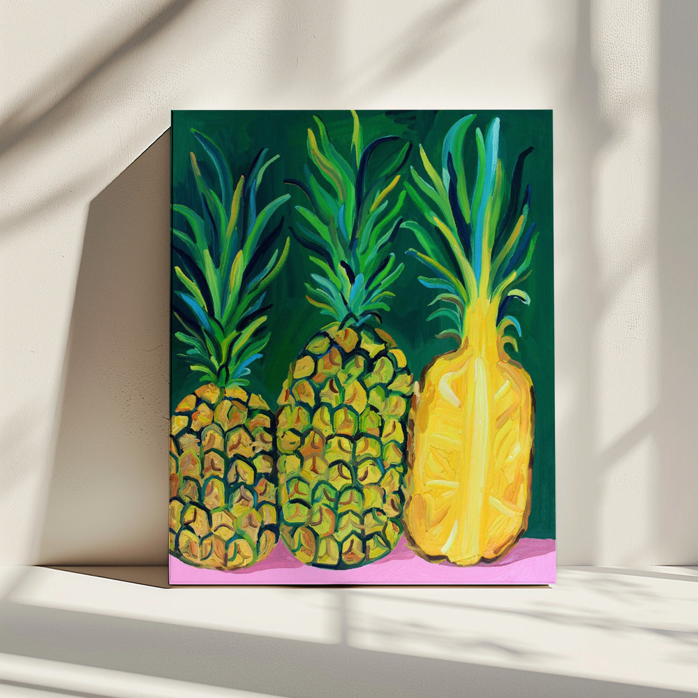 Ananassen | Canvas