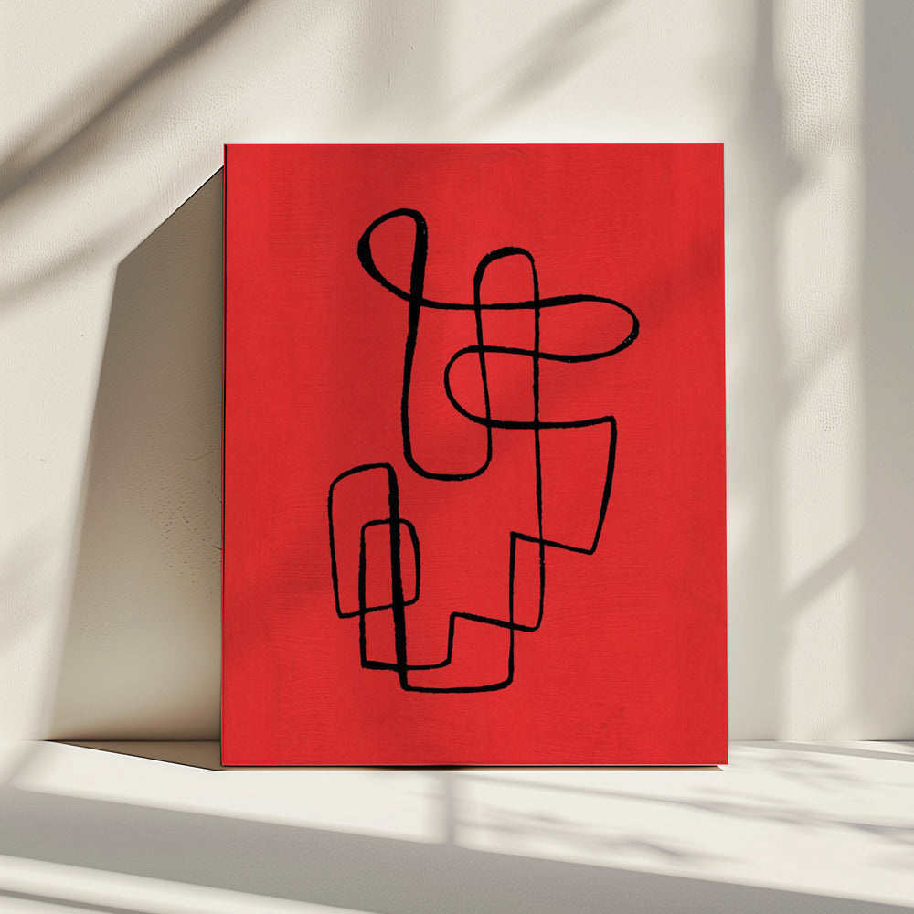In de roos | Canvas