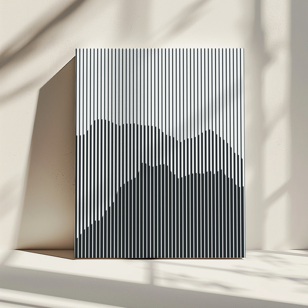 Donkere Bergen Serie #2 | Canvas