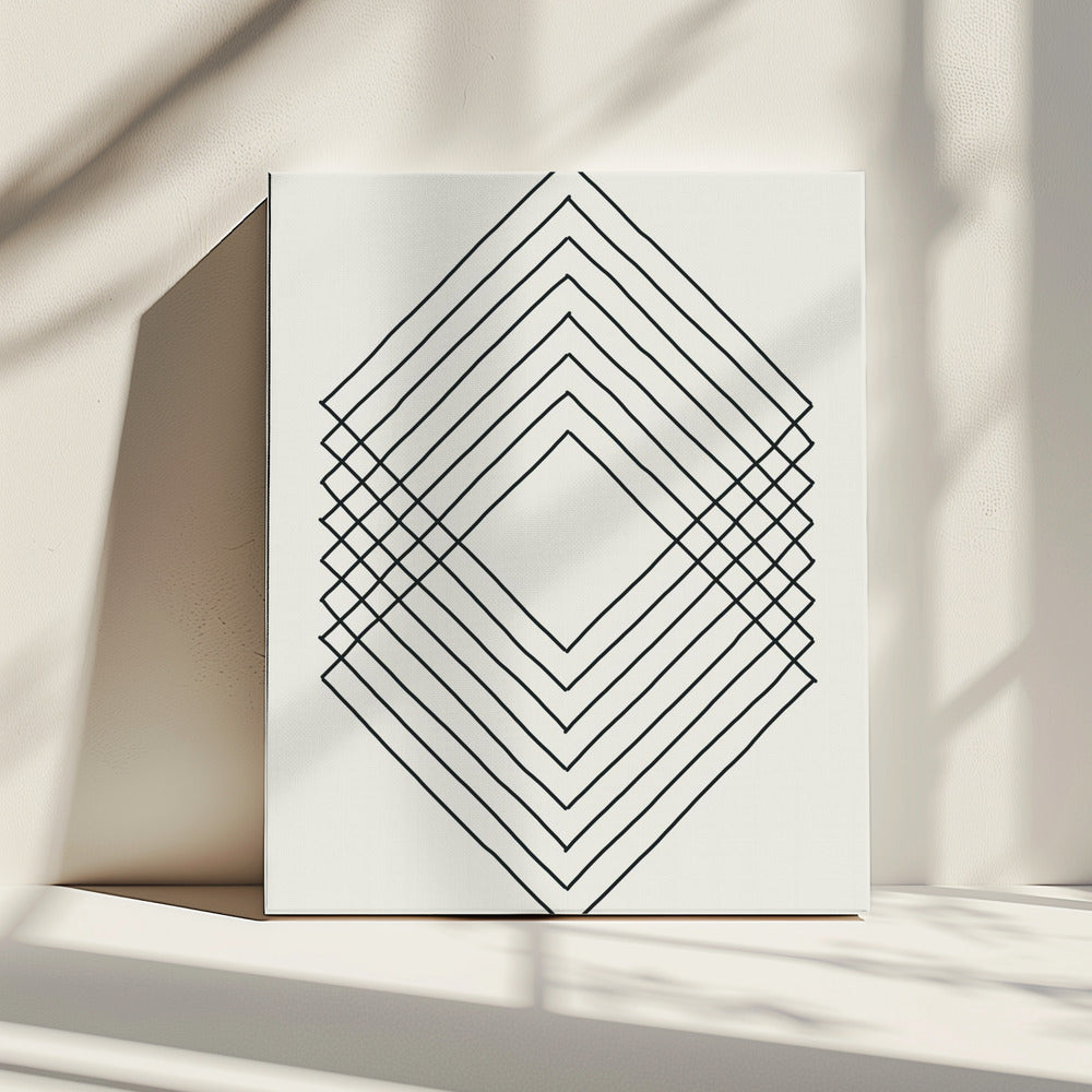 Onvolmaakte lijnen #3 | Canvas