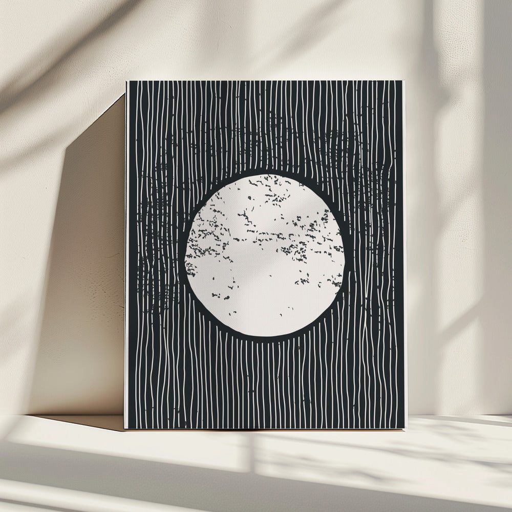 Minimale Maan | Canvas