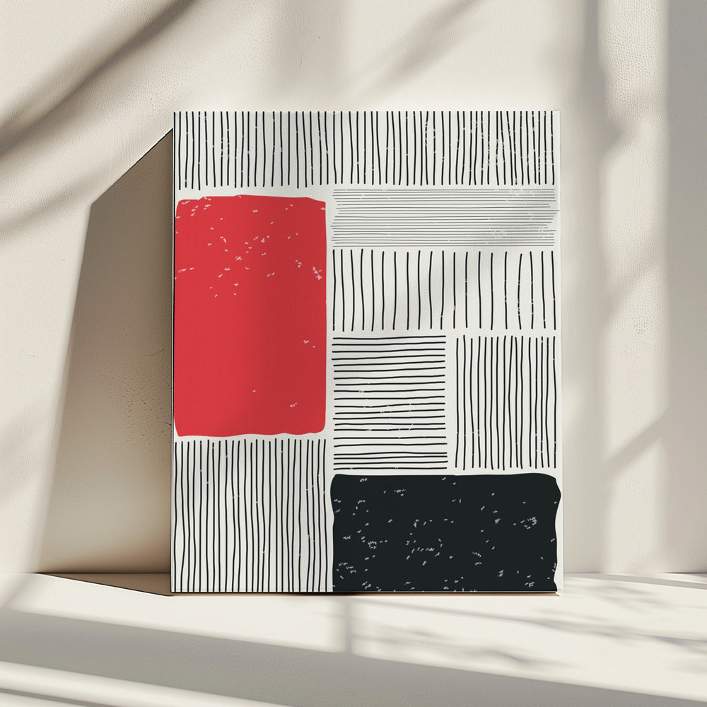 Subtiele Lijn Serie #4 | Canvas
