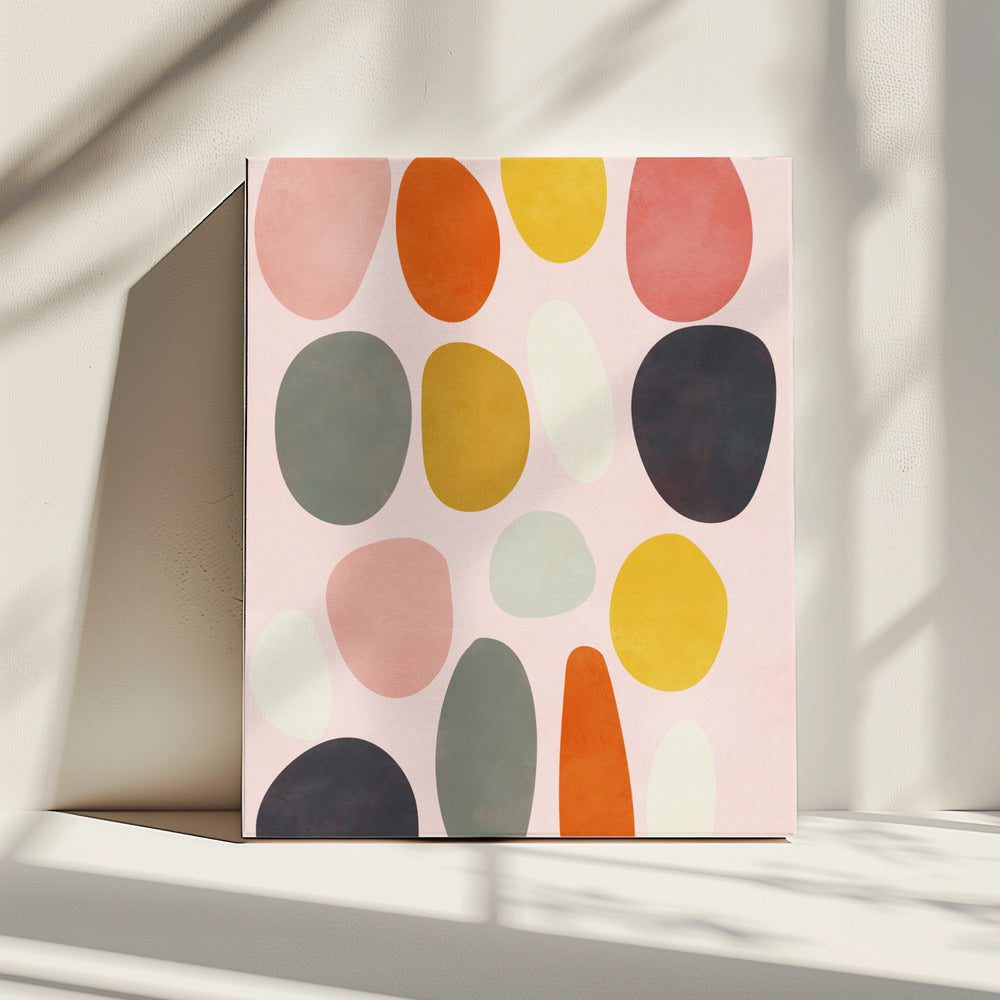 Vriendelijke kleuren4 | Canvas