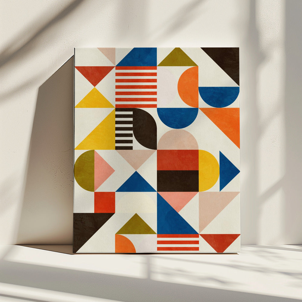 Bauhaus-plezier | Canvas