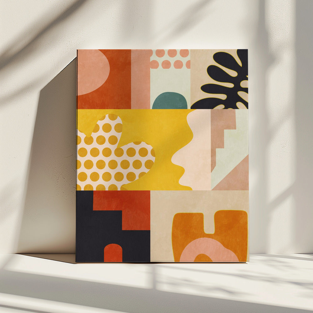 Spelen met vormen 6 | Canvas