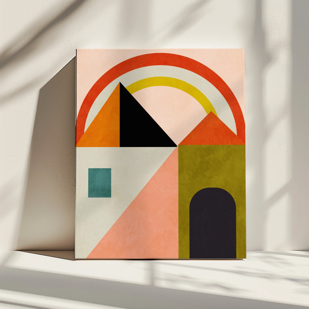 Spelen met vormen | Canvas