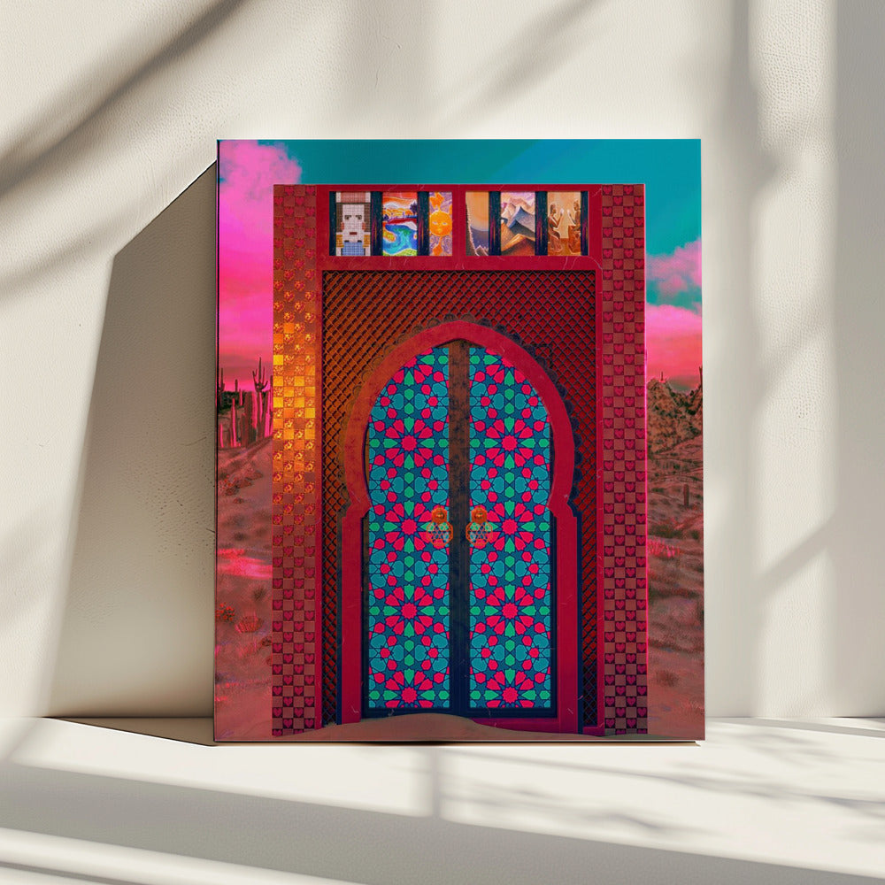 Khalids deur | Canvas