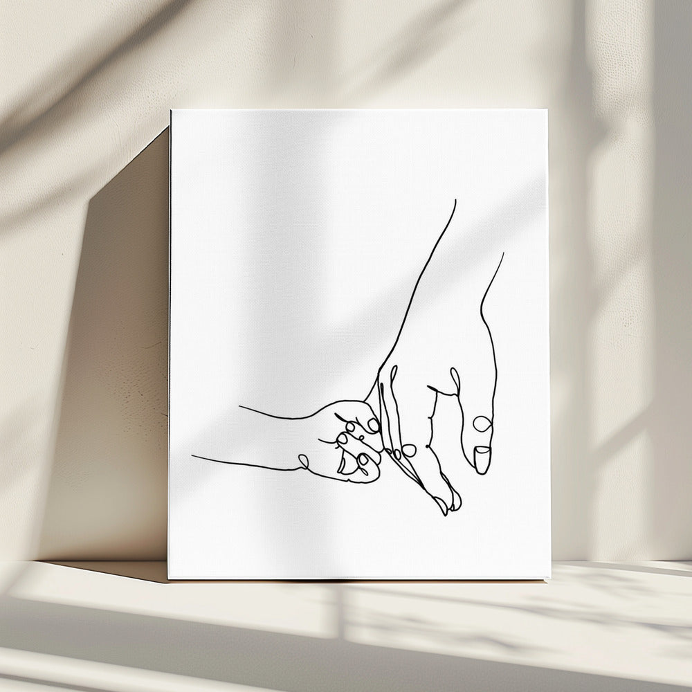 Moeder en dochter | Canvas
