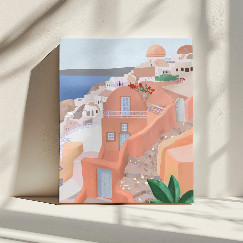 Santorini, Griekenland | Canvas