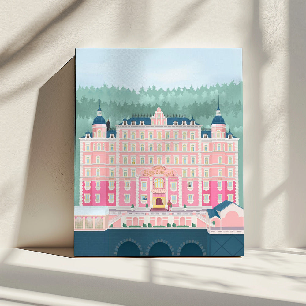 Het Grand Budapest Hotel | Canvas