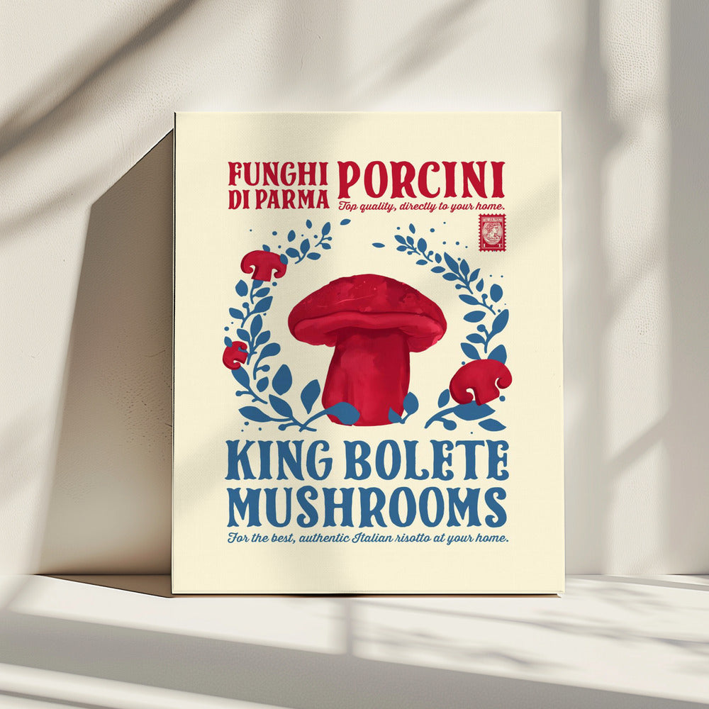 Porcini keukenprint | Canvas