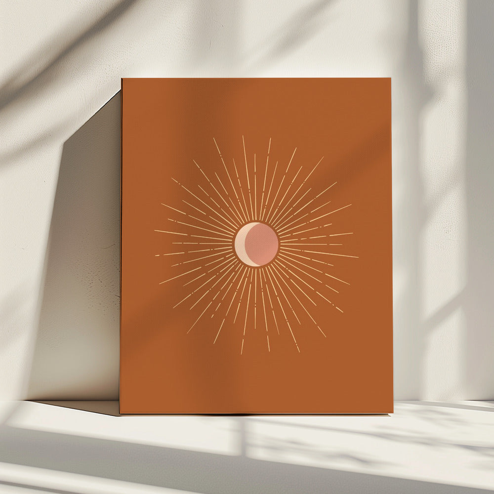 Zonsverduistering | Canvas