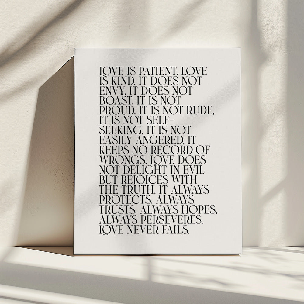 Love Is | Canvas