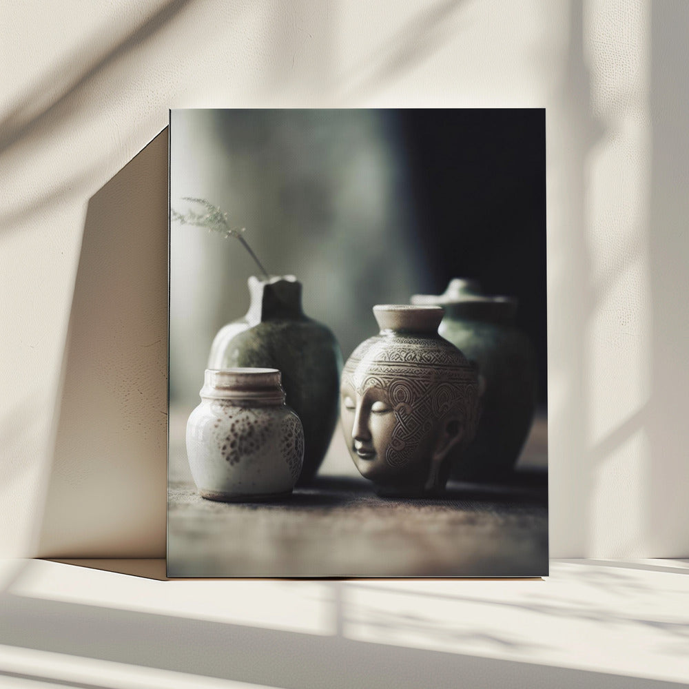 Serene schepen | Canvas