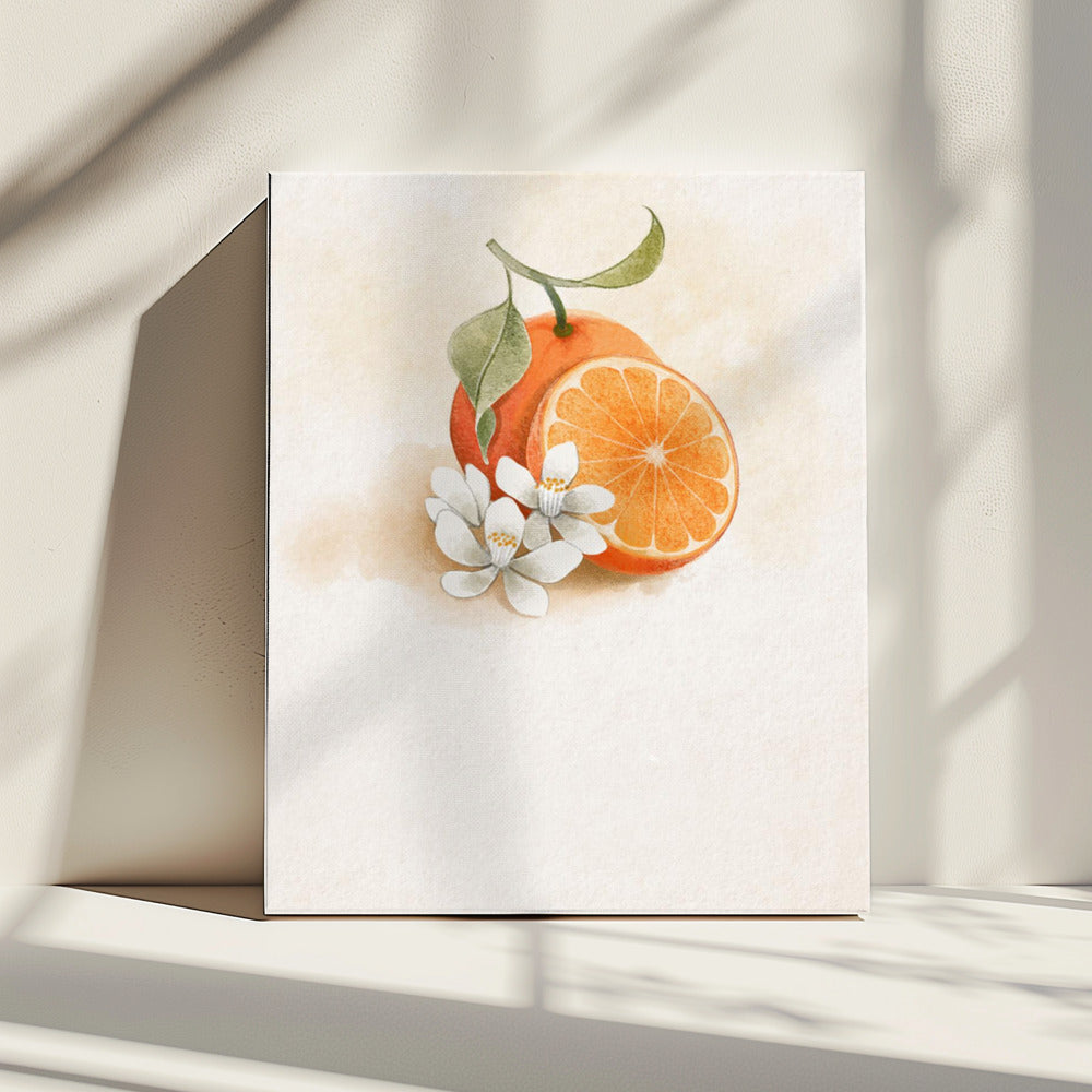 Sappige Sinaasappel | Canvas