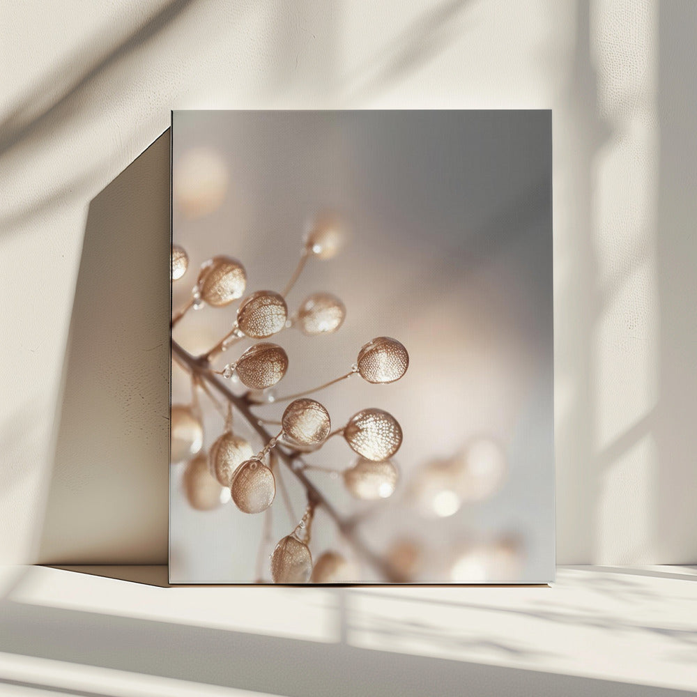 Gouden Dauwdruppels | Canvas
