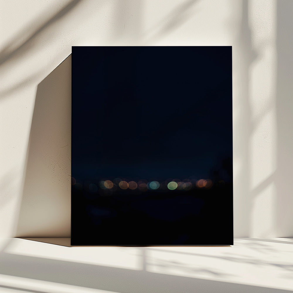 Vage nachtverlichting | Canvas